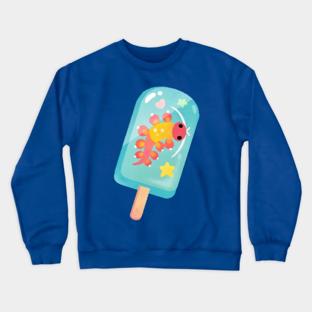 Popsicle Polychaete worm Crewneck Sweatshirt by pikaole